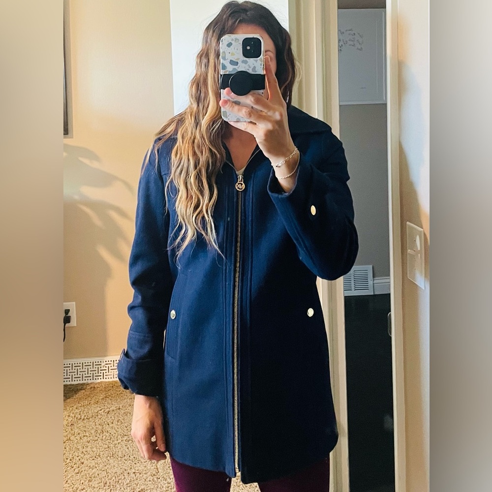 Michael Kors Wool Peacoat